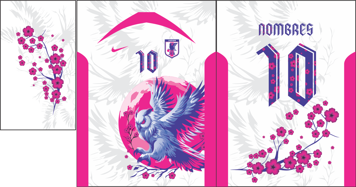 arte vetor Japón Buho coruja Interclasse White 25 - Imagem 2
