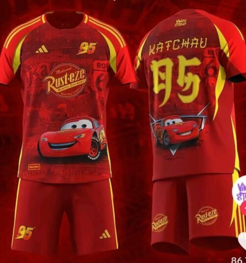 arte camisa relampago mcqueen