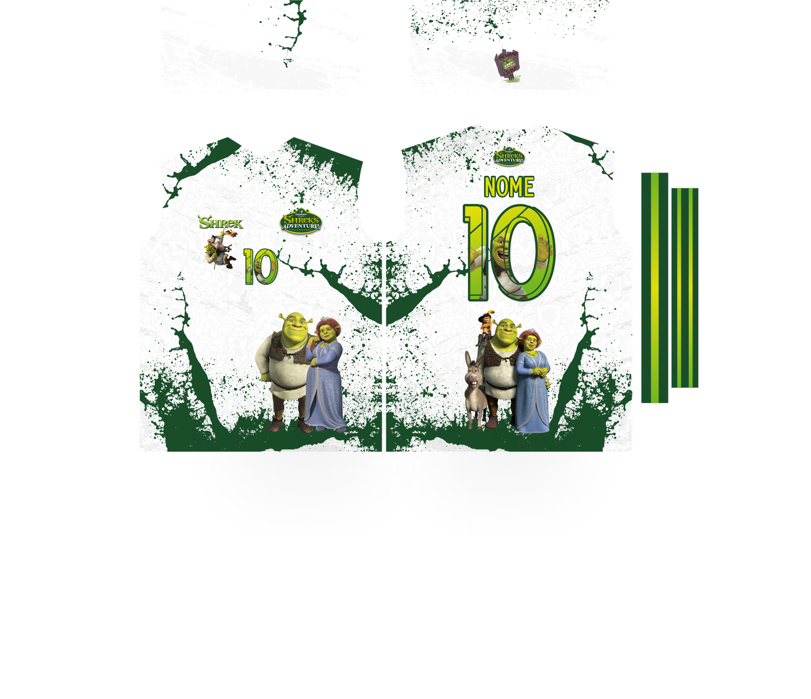 arte camisa shrek - Imagem 2