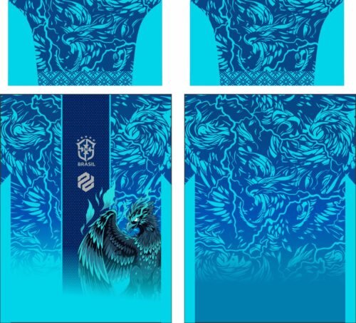 arte vetor DISEÑO AZUL AGUILA