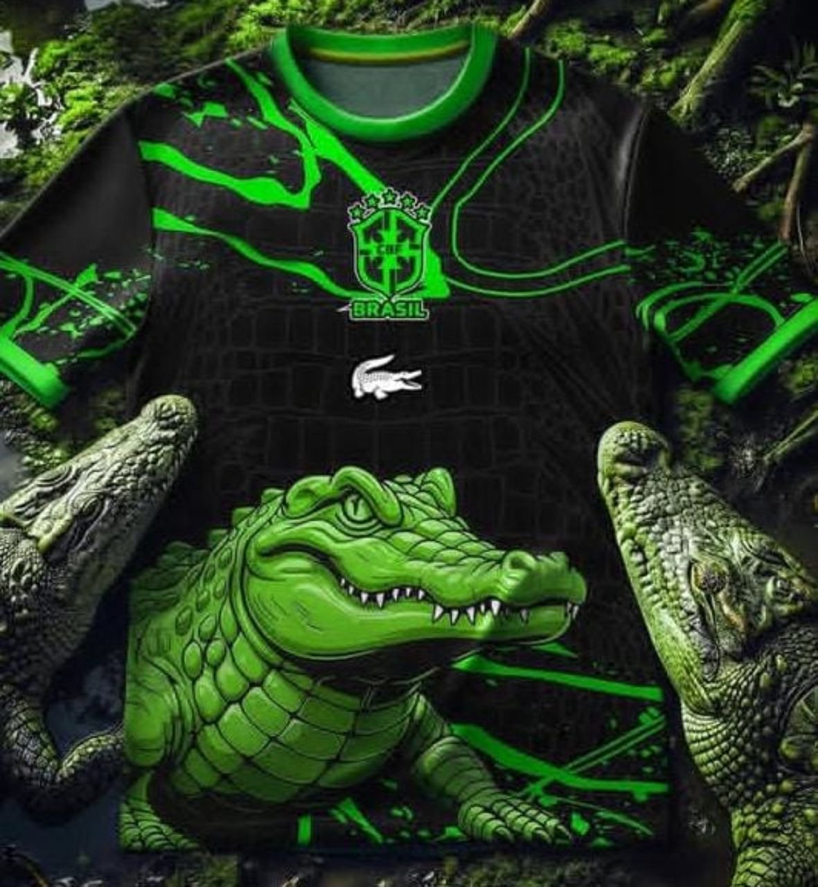 arte vetor camisa interclasse crocodilo