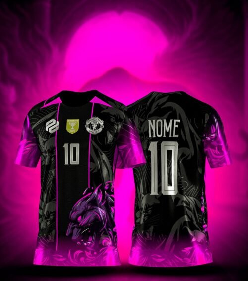 arte vetor interclasse camisa pantera rosa
