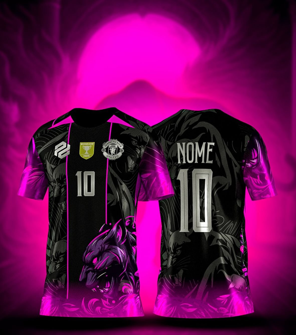 arte vetor interclasse camisa pantera rosa