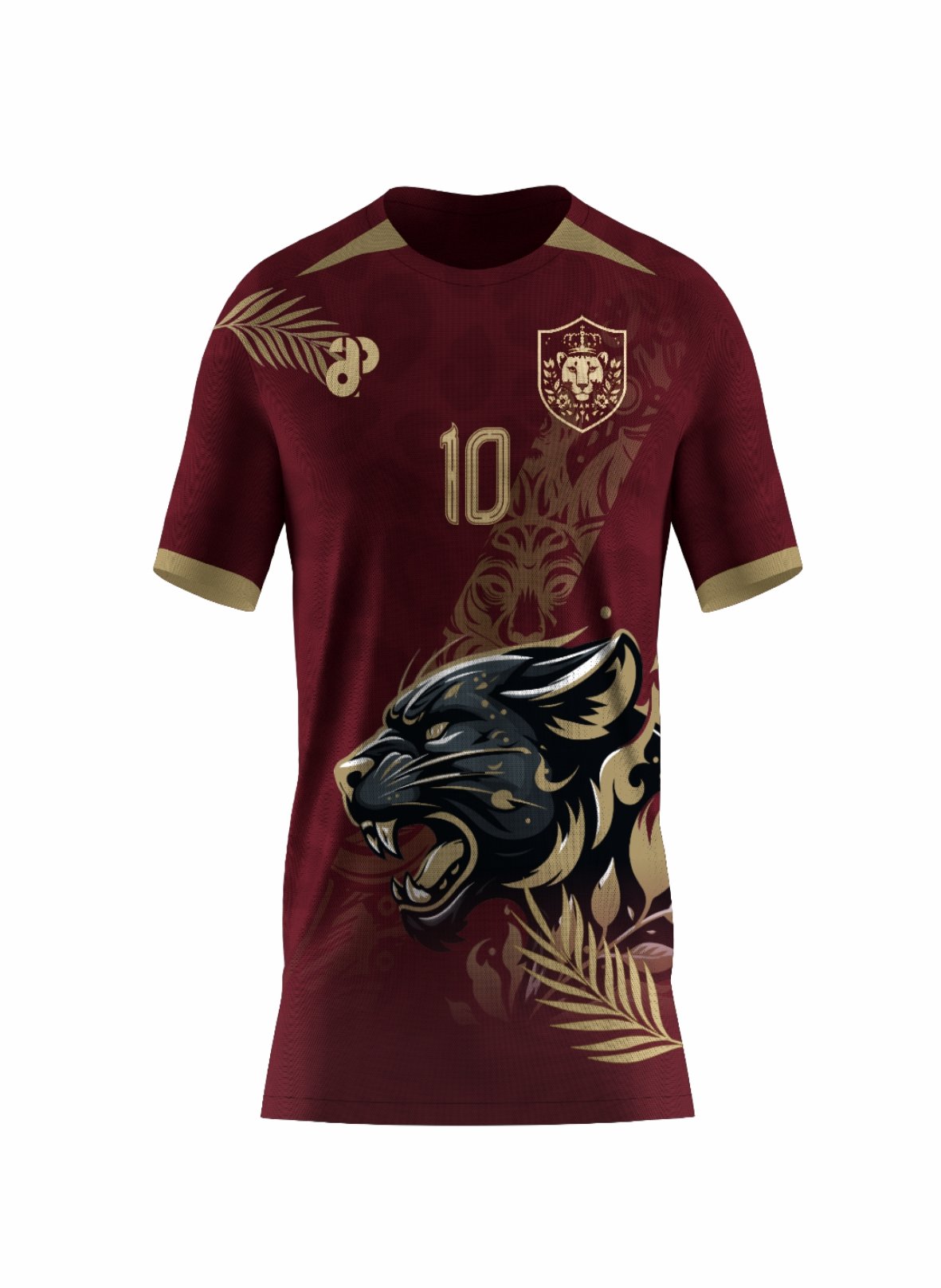 arte vetor interclasse tigre dourado