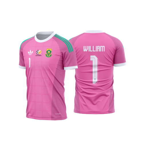 arte vetor camisa áfrica do sul goleiro reserva 2026-28 | cdr pdf