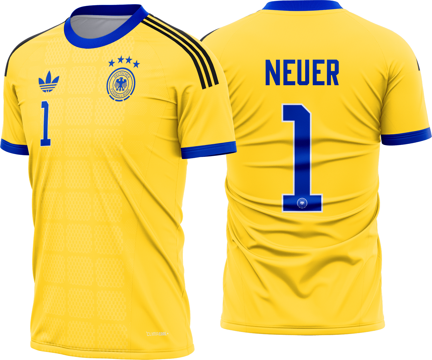 arte vetor camisa alemanha goleiro terceira 2026-28 | cdr pdf