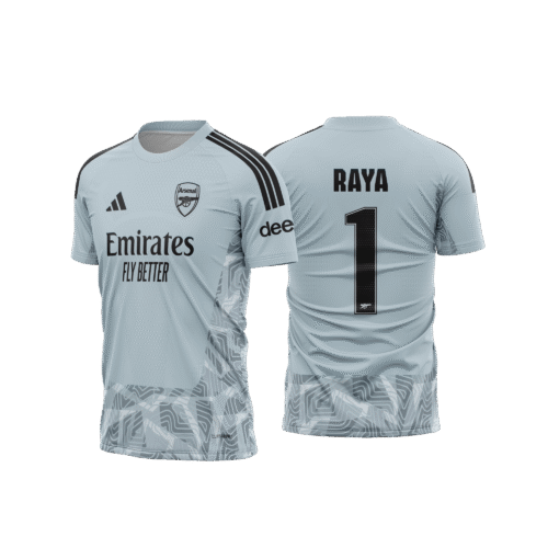 arte vetor camisa arsenal goleiro iii 2026-27 | cdr pdf