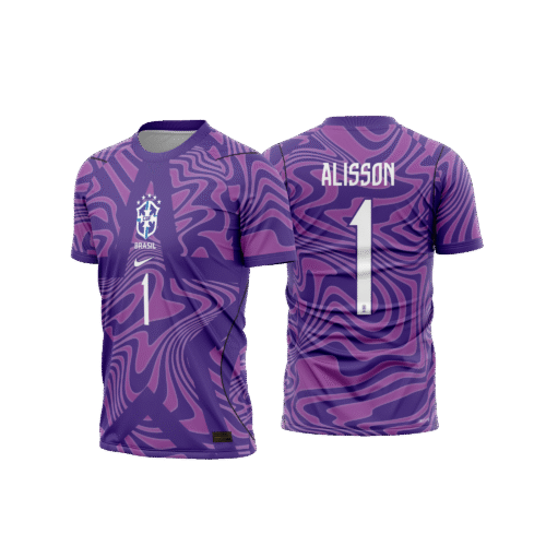 arte vetor camisa brasil goleiro 6 2026-28 | cdr pdf