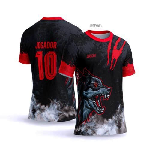Arte Vetor Interclasse Lobo 081 para Camisa