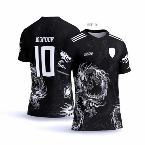 Arte vetor camisa interclasse dragao 101 | CDR PDF