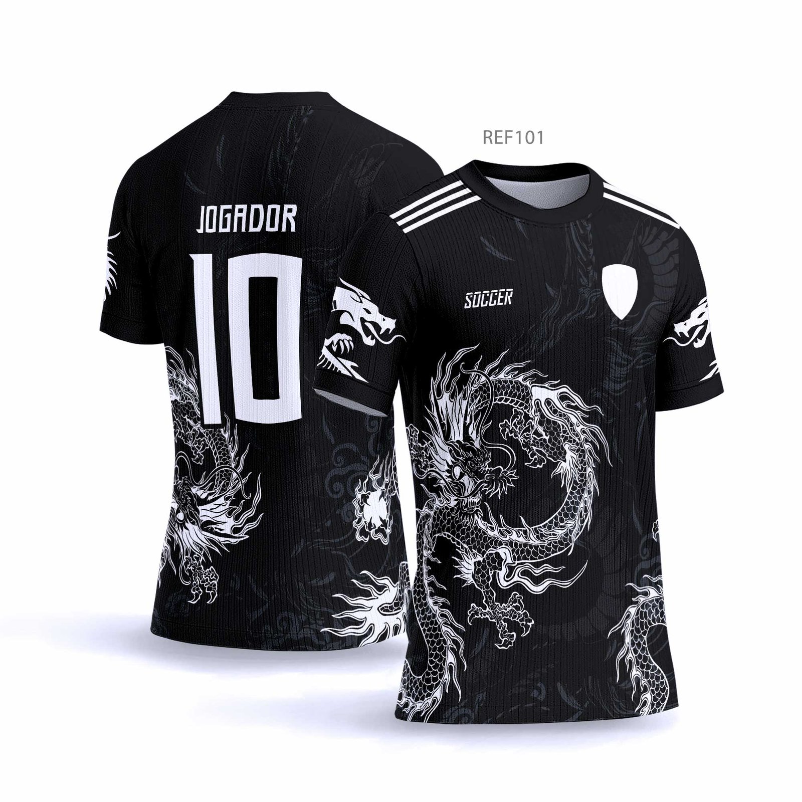 Arte vetor camisa interclasse dragao 101 | CDR PDF