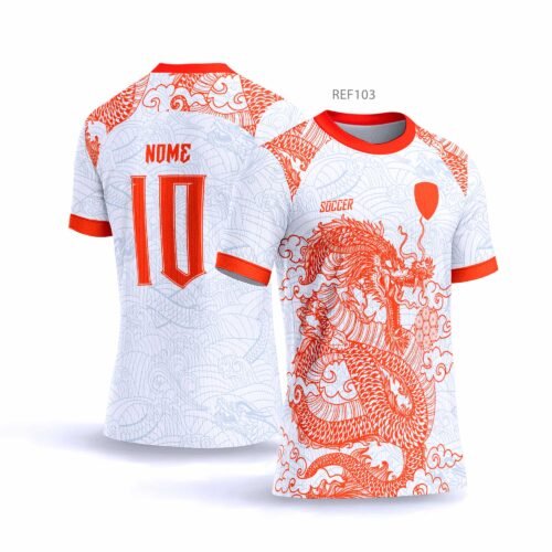 Arte vetor camisa interclasse dragão 103 | CDR PDF