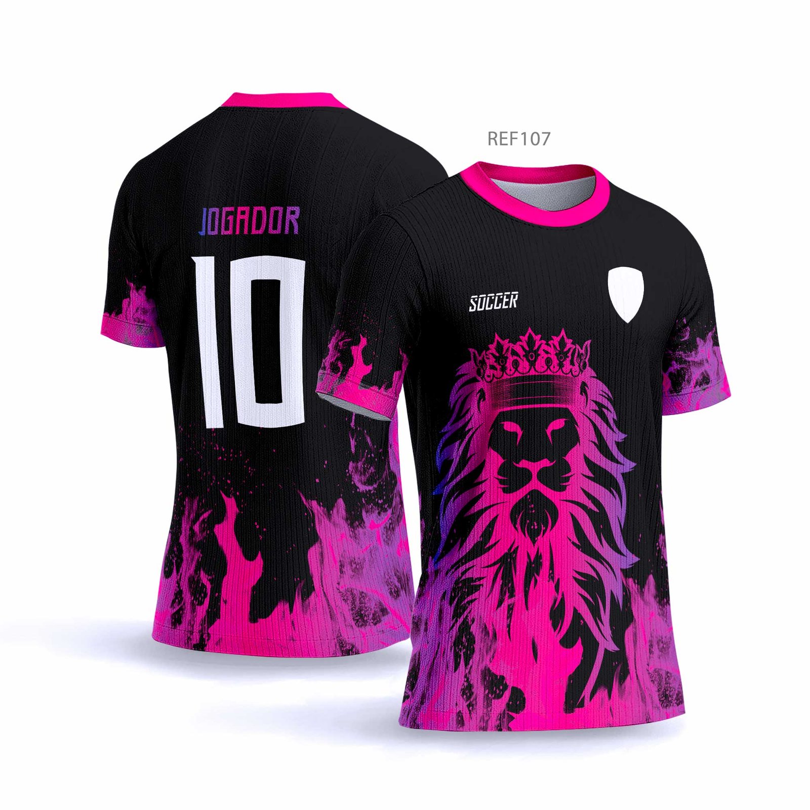 Arte vetor camisa interclasse leão 107 | CDR PDF